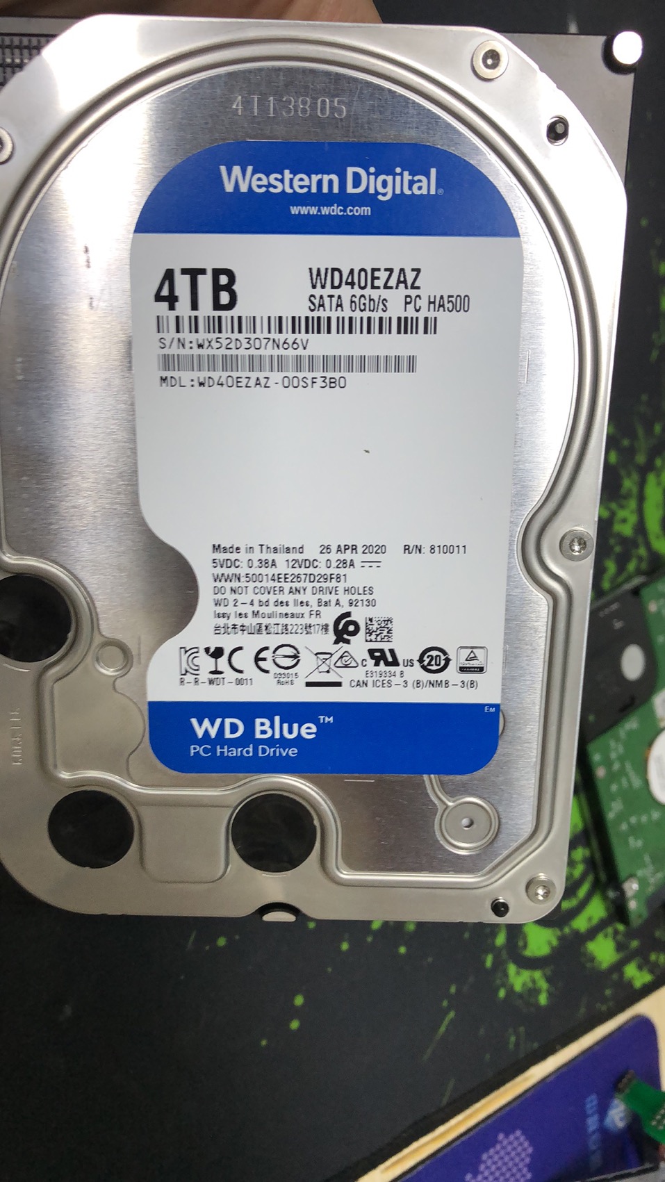 (图文)WD40EZAZ硬盘数据恢复成功