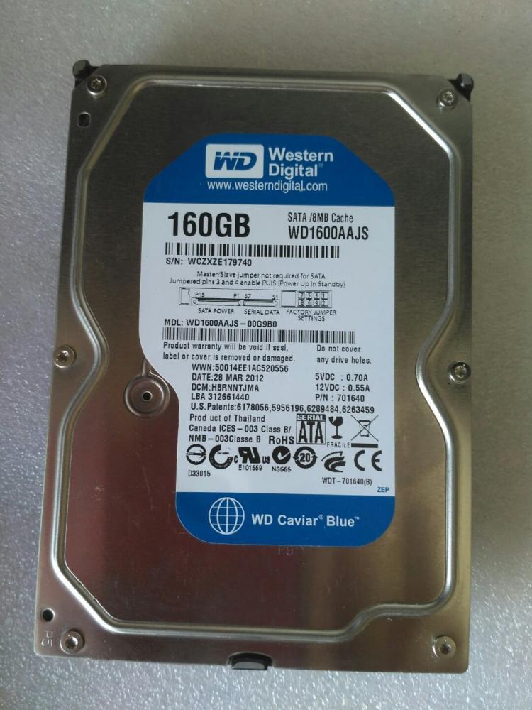 WD1600AAJS硬盘恢复成功