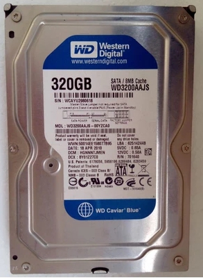 WD3200AAJS硬盘恢复成功