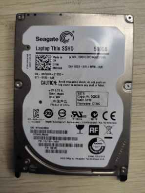 丁先生希捷500G硬盘恢复成功
