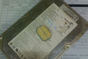 宋先生希捷40GB硬盘开盘数据恢复成功