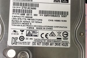 DT01ACA050数据恢复成功