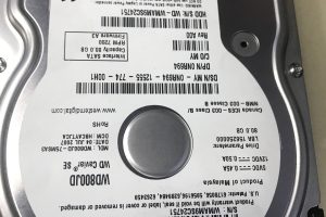 西数80G硬盘开盘恢复成功