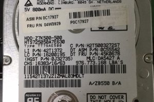 吴先生日立硬盘数据恢复成功