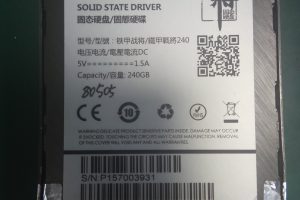 影驰固态硬盘数据恢复成功