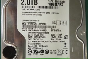 李先生2T西数硬盘开盘数据恢复成功