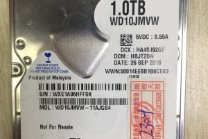 WD10JMVW开盘数据恢复成功