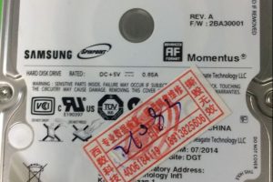 ST1000LM024硬盘开盘数据恢复成功