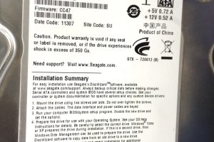 ST3250318AS硬盘开盘数据恢复成功