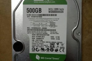 WD5000AADS硬盘恢复成功