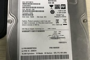 个人电脑500GB电脑硬盘恢复成功