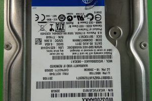 许先生320G西数硬盘开盘数据恢复成功