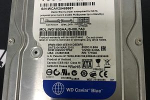 赵先生160GB台式机硬盘恢复成功