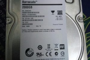 ST2000DM001硬盘恢复成功