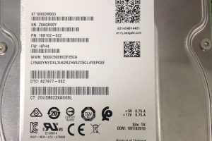 ST1000DM003硬盘开盘数据恢复成功