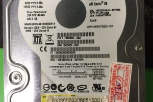 WD3200AAJS开盘数据恢复成功