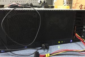 常州某企业客户IBM服务器亮黄灯,财务系统无法进入,数据成功恢复.