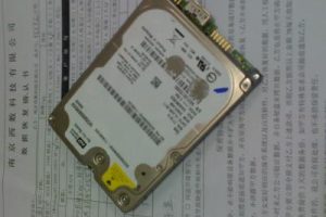 客户西部数据500G硬盘有异响数据恢复成功