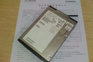 仇先生日立147GB硬盘开盘数据恢复成功