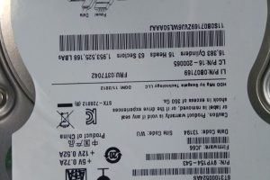 冯先生希捷1TB硬盘开盘数据恢复成功