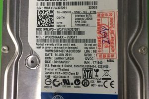 WD3200AAKX数据恢复成功