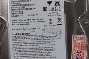 陈先生500G希捷硬盘数据恢复成功