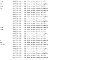 无锡某有限公司遭受病毒btc攻击,服务器中的数据库成功恢复,当天完成.