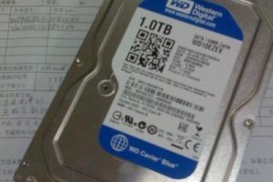 操先生西数1TB硬盘开盘数据恢复成功